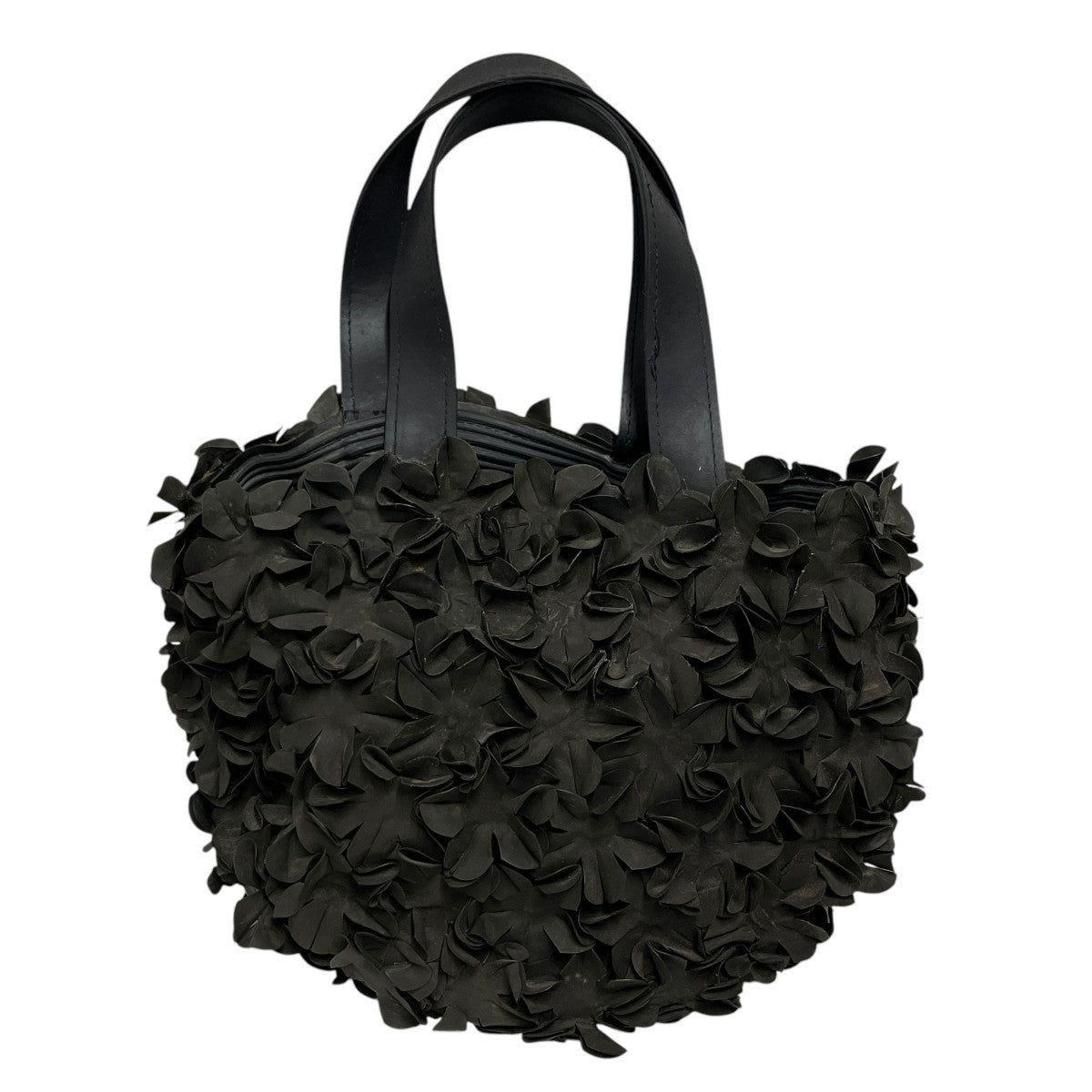 COMME des GARCONS フラワーラバーバッグ 古着・中古-1枚目のアイテム画像