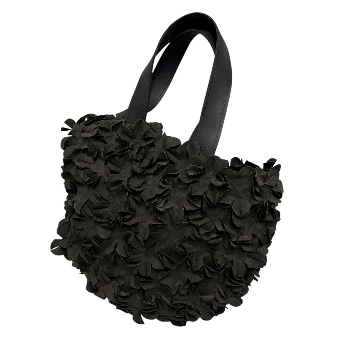 COMME des GARCONS フラワーラバーバッグ 古着・中古-4枚目のアイテム画像