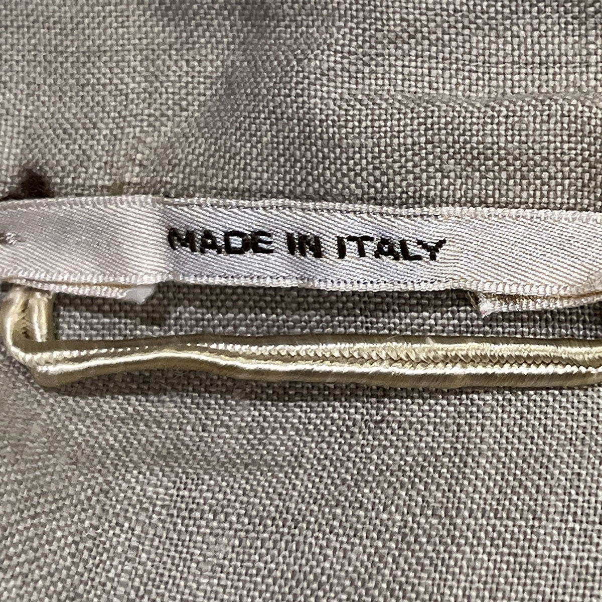 HERMES】Made in France 100% Linen Double‐Breasted ジャケット