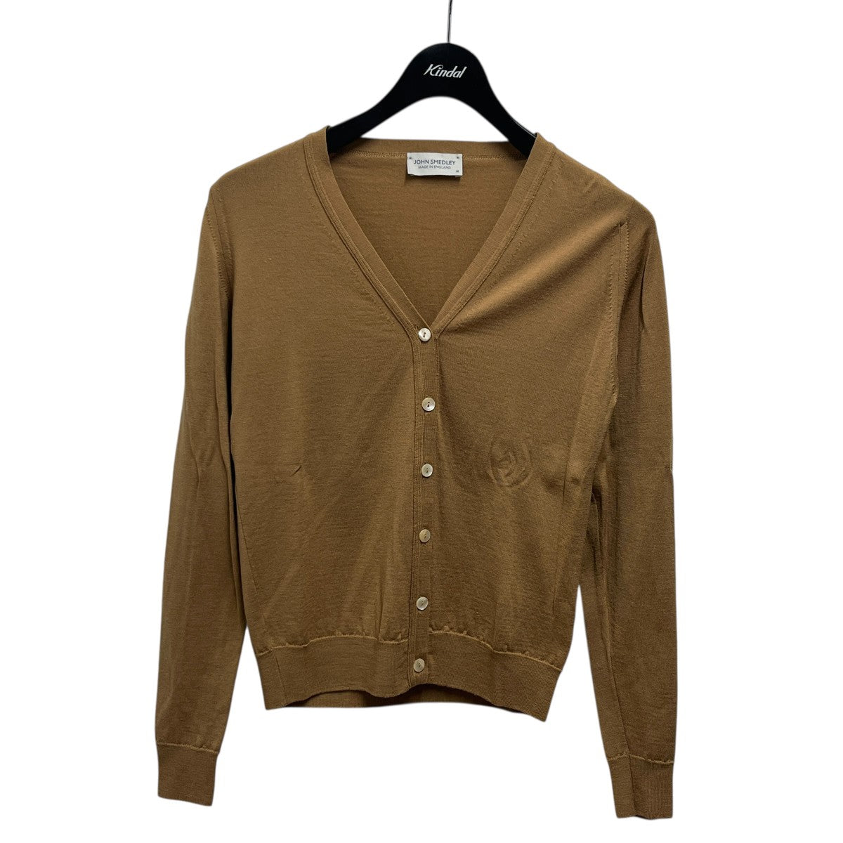 JOHN SMEDLEY ウールカーディガン 古着・中古-1枚目のアイテム画像