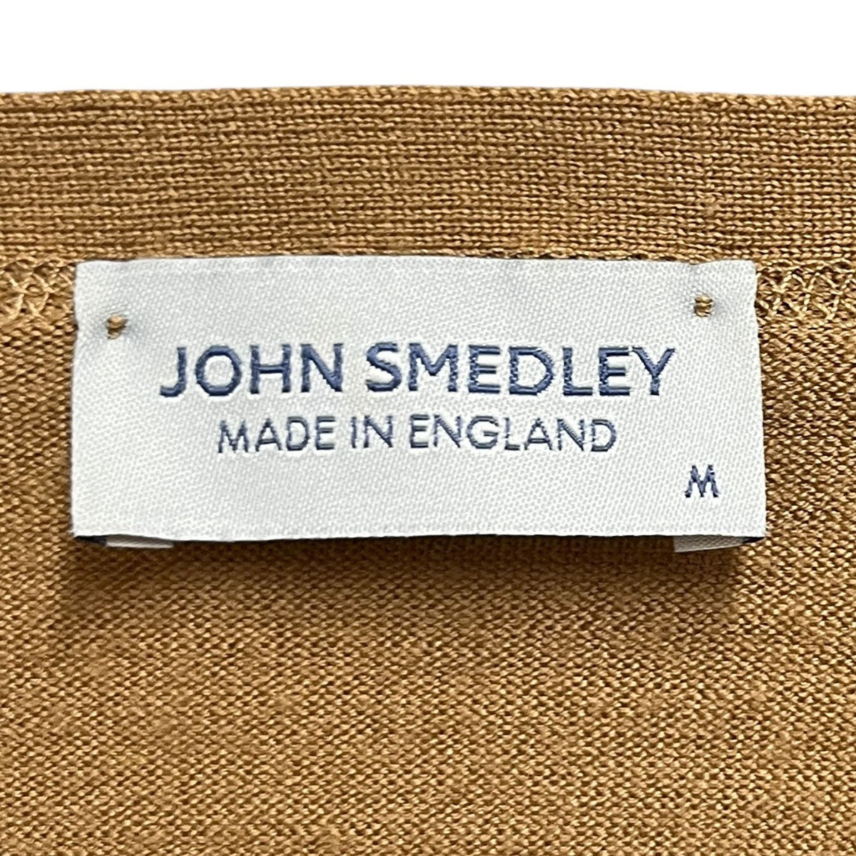 JOHN SMEDLEY(ジョンスメドレー) ウールカーディガン ブラウン サイズ