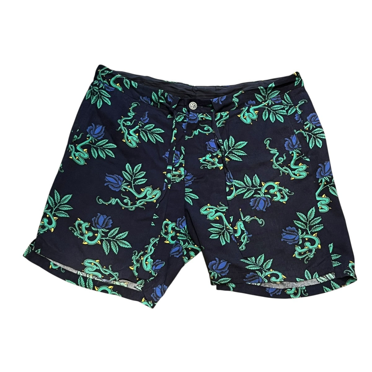 UNUSED ROSE PATTERN SHORTS 古着・中古-1枚目のアイテム画像