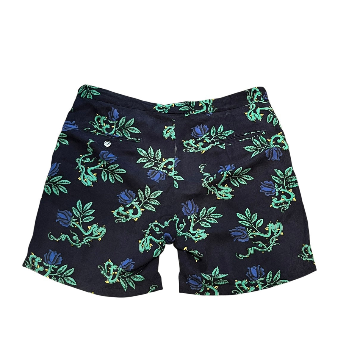 UNUSED ROSE PATTERN SHORTS 古着・中古-2枚目のアイテム画像
