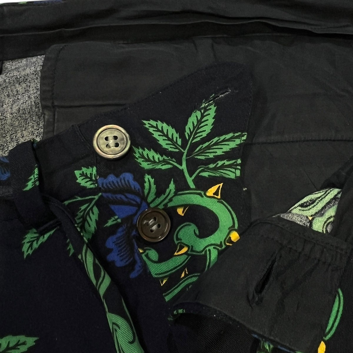 UNUSED(アンユーズド) ROSE PATTERN SHORTS ネイビー サイズ 3｜【公式 