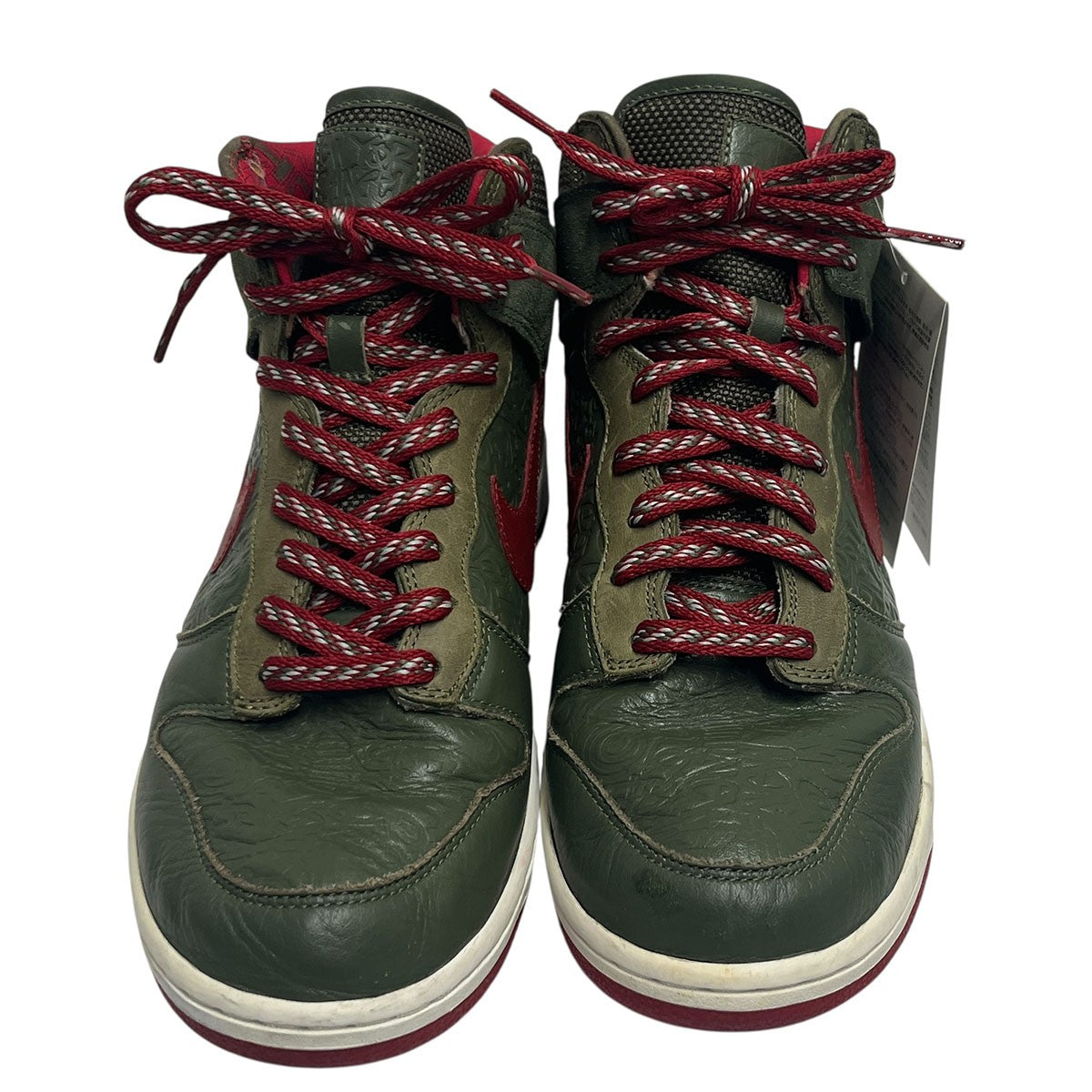 NIKE×stussy DUNK HIGH WORLD TOUR NEW YORKスニーカー315593-991 古着・中古-2枚目のアイテム画像
