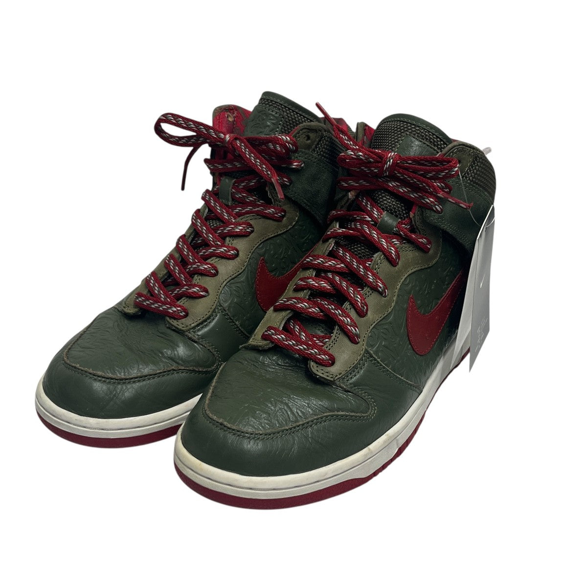 NIKE×stussy DUNK HIGH WORLD TOUR NEW YORKスニーカー315593-991 古着・中古-3枚目のアイテム画像