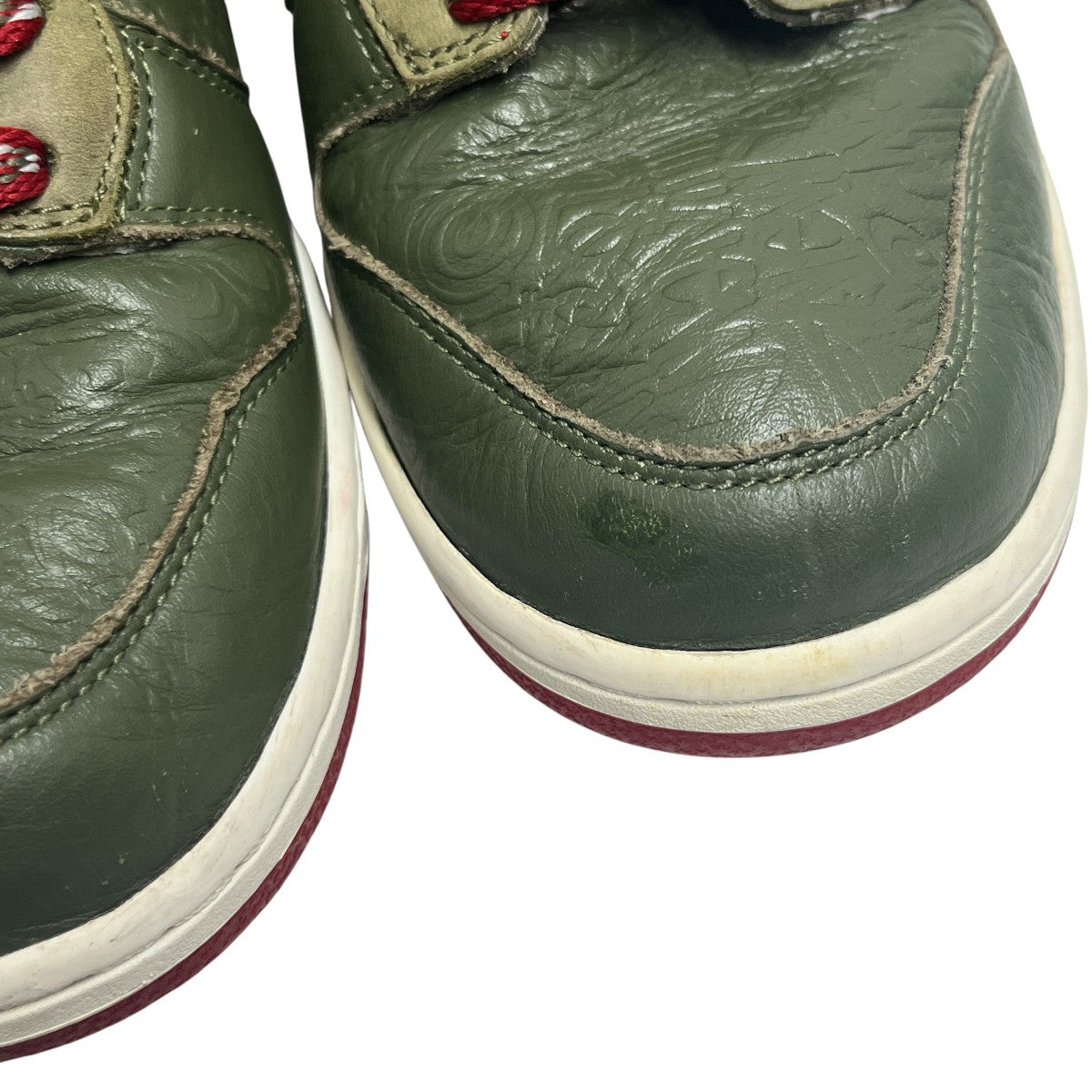 NIKE×stussy DUNK HIGH WORLD TOUR NEW YORKスニーカー315593-991 古着・中古-6枚目のアイテム画像