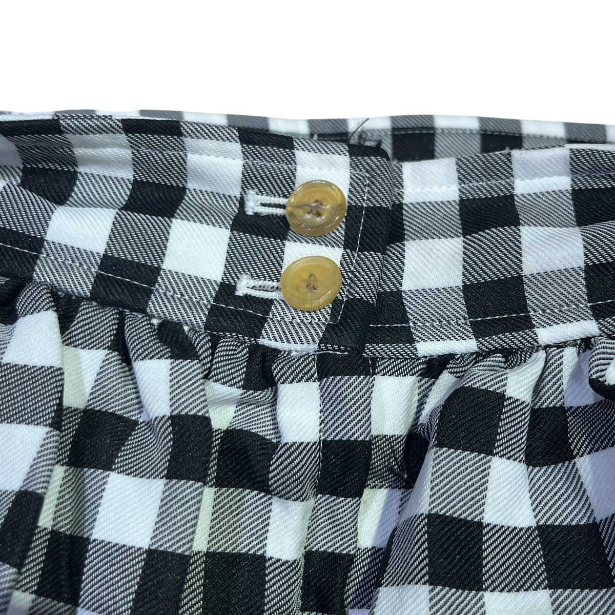 BLACK COMME des GARCONS AD2023ワンストラップスカート1M-S004 古着・中古-5枚目のアイテム画像