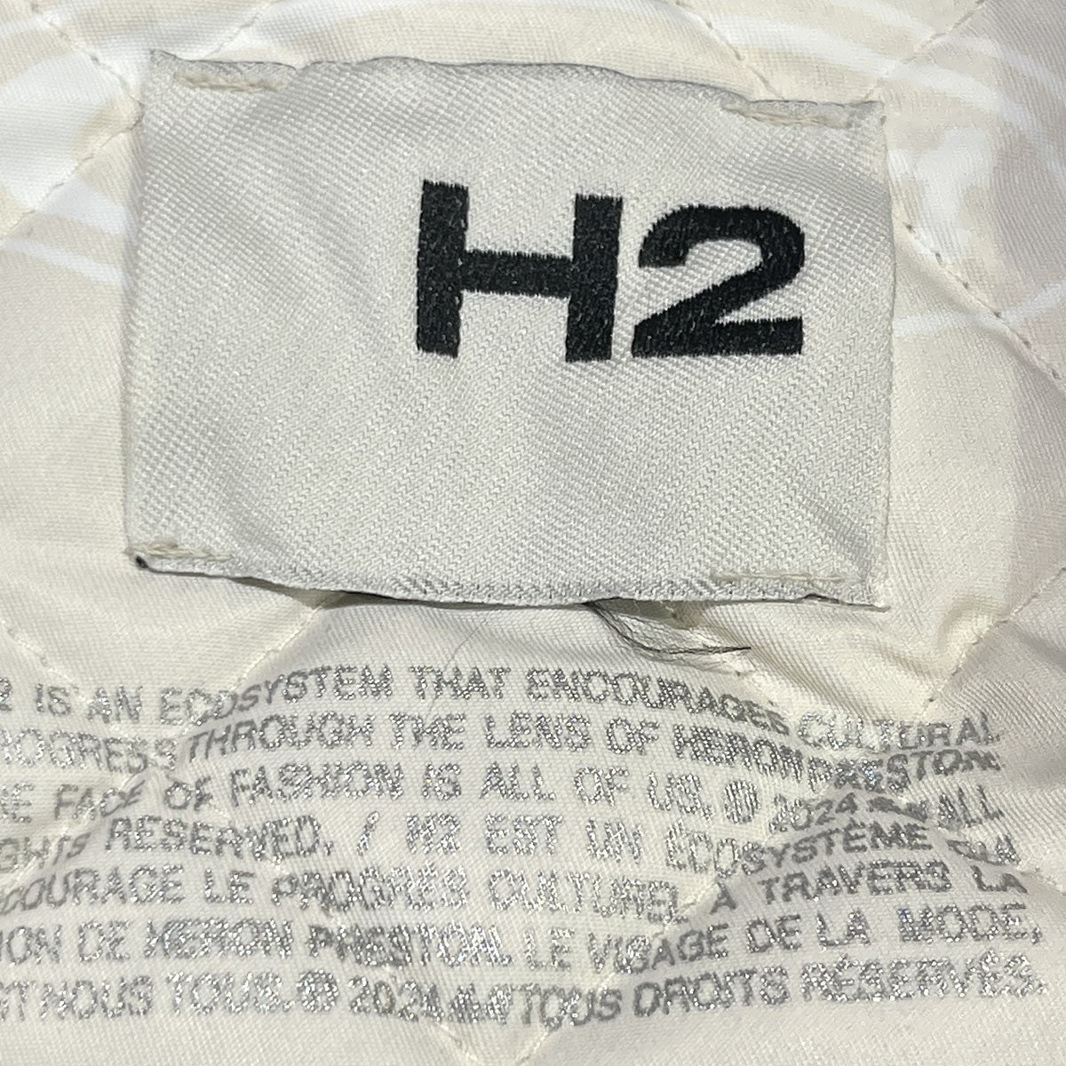 H＆M×H2 heron preston 24SSHERONPRESTONデニムジャケット