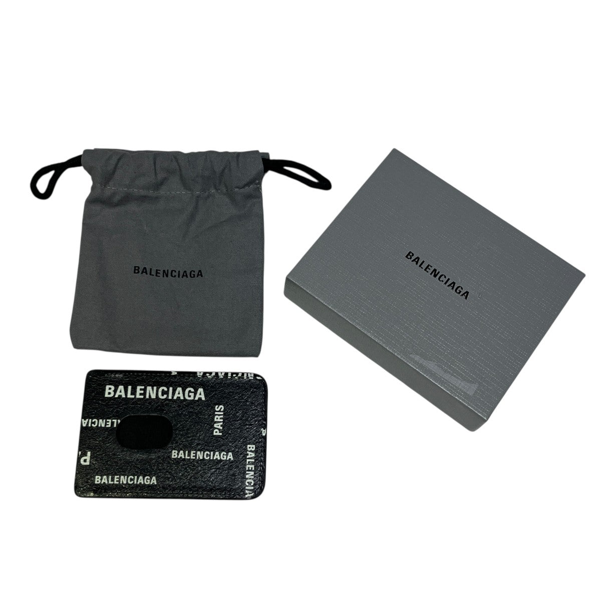 正規店仕入れの BALENCIAGA(バレンシアガ) マグネットカードホルダーカード 小物