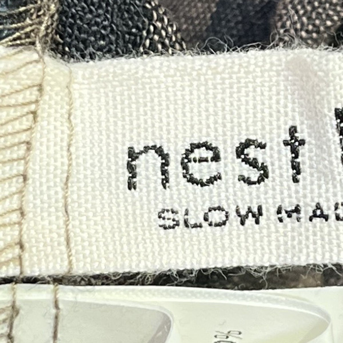 nest Robe リネン先染めチェックワンピース01203-1551 古着・中古-4枚目のアイテム画像
