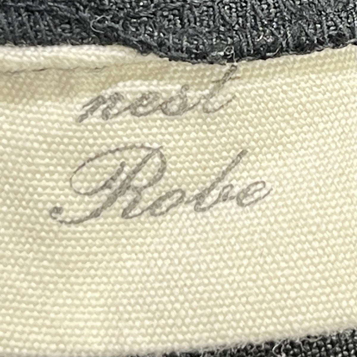 ネストローブ nest Robe リネンノーカラーブラウス 01183-1134 ブラック サイズ：F nest Robe(ネストローブ) リネンノーカラーブラウス01183-1134
