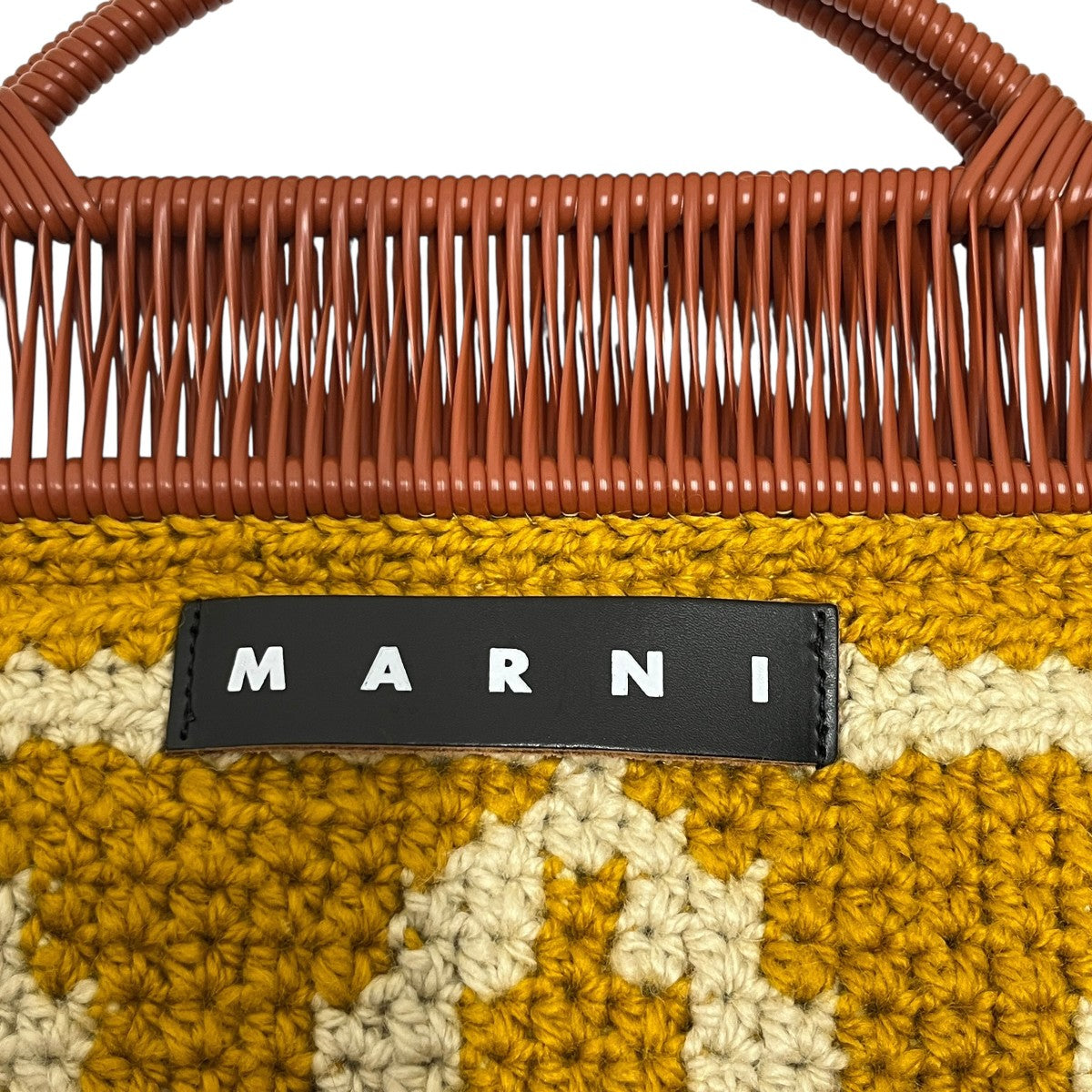 MARNI(マルニ) パイナップルクロシェバッグ イエロー｜【公式