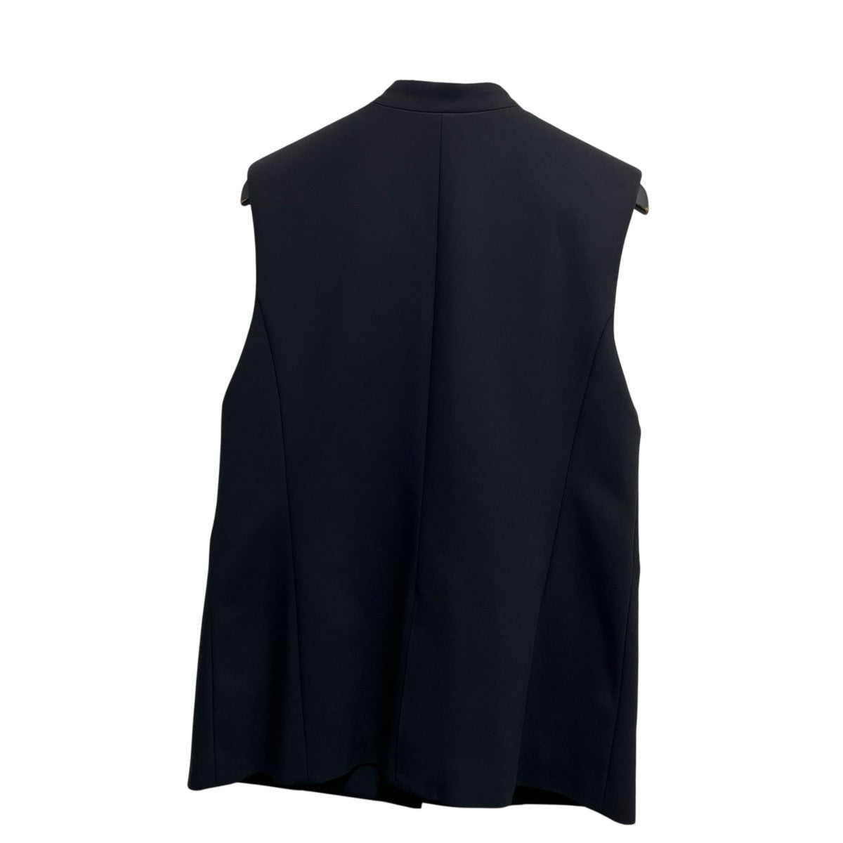 美品 アドーア 23AW ナイロン2WAYジャケット ロング ジレ 黒 38