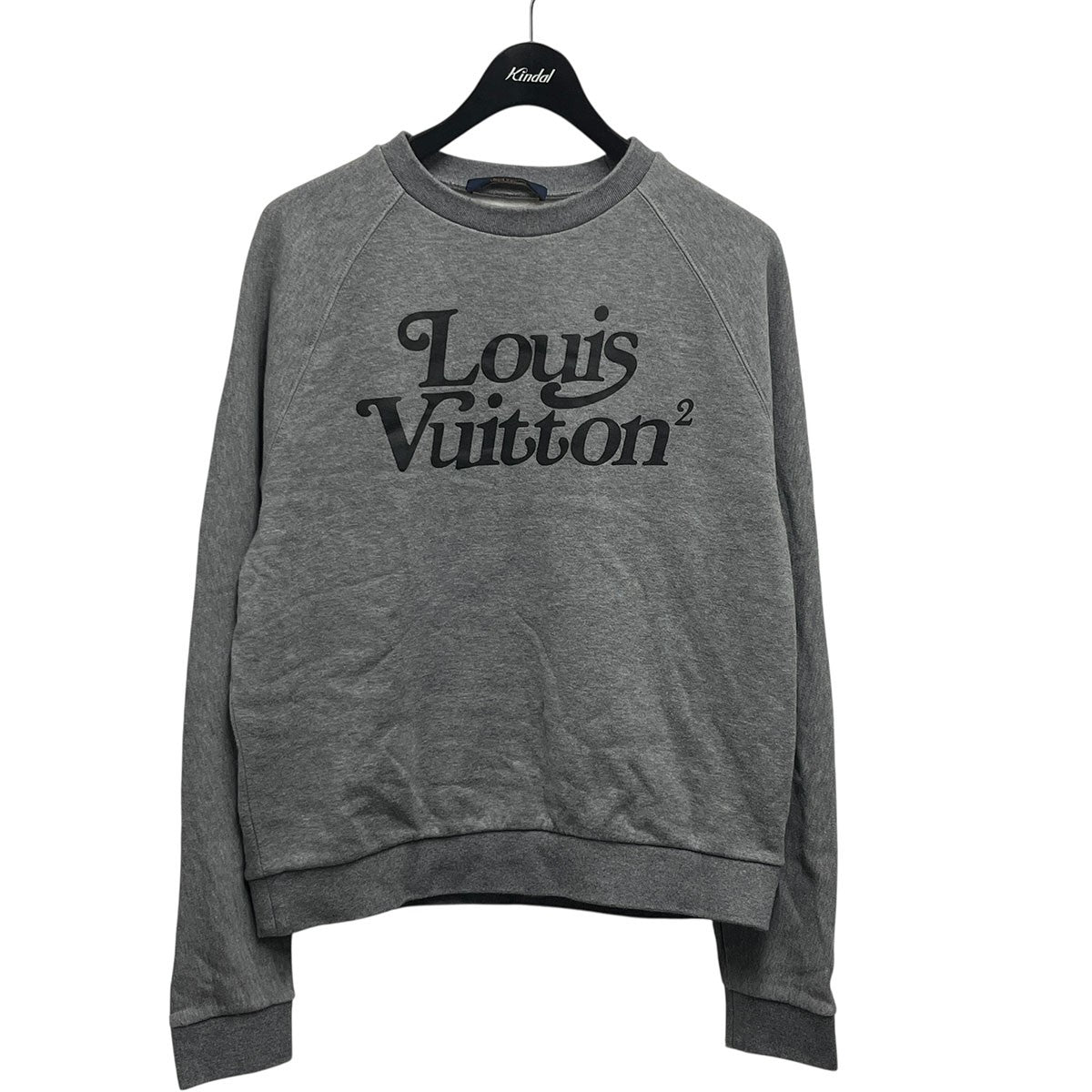 LOUIS VUITTON×NIGO 20AWスクエアードロゴスウェットRM202M UYR HJY13W 古着・中古-1枚目のアイテム画像
