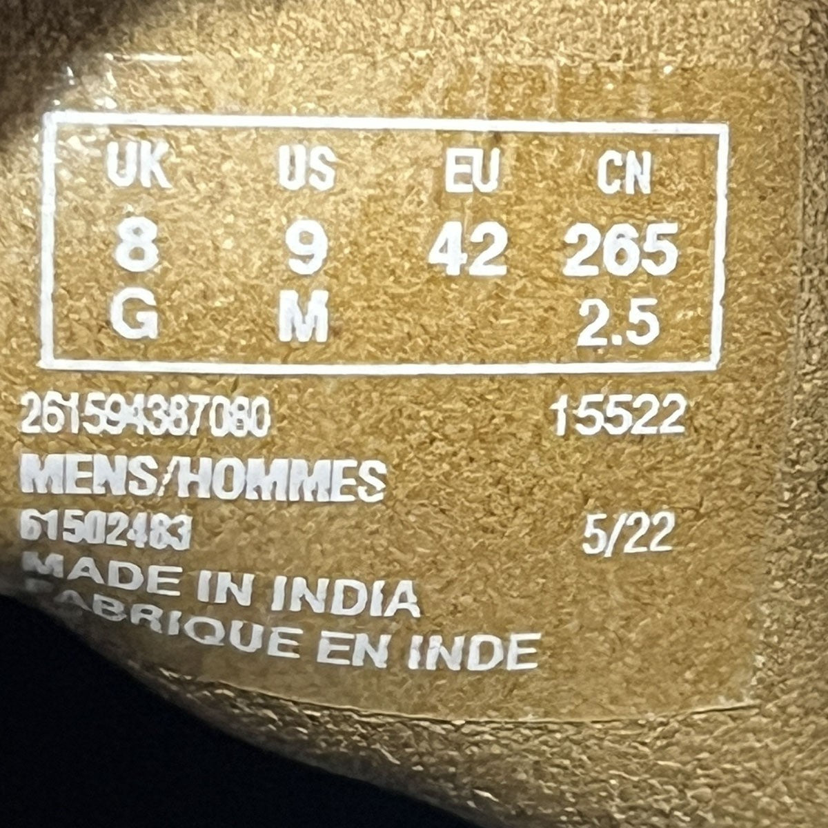 clarks collection 1522スエードシューズ 古着・中古-7枚目のアイテム画像