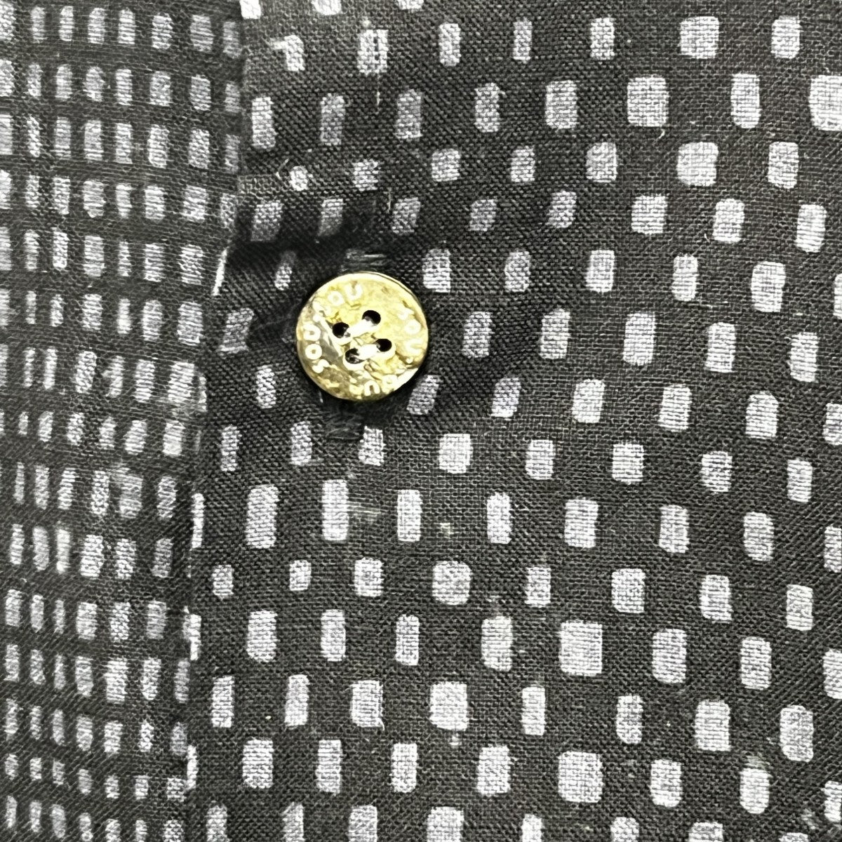 SOU・SOU モスリンスタンドカラーシャツ 古着・中古-4枚目のアイテム画像