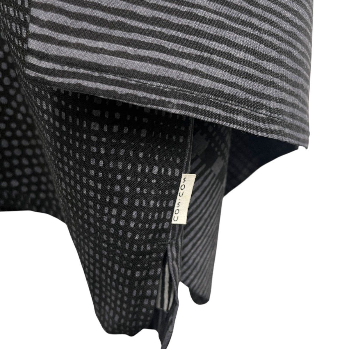 SOU・SOU モスリンスタンドカラーシャツ 古着・中古-5枚目のアイテム画像