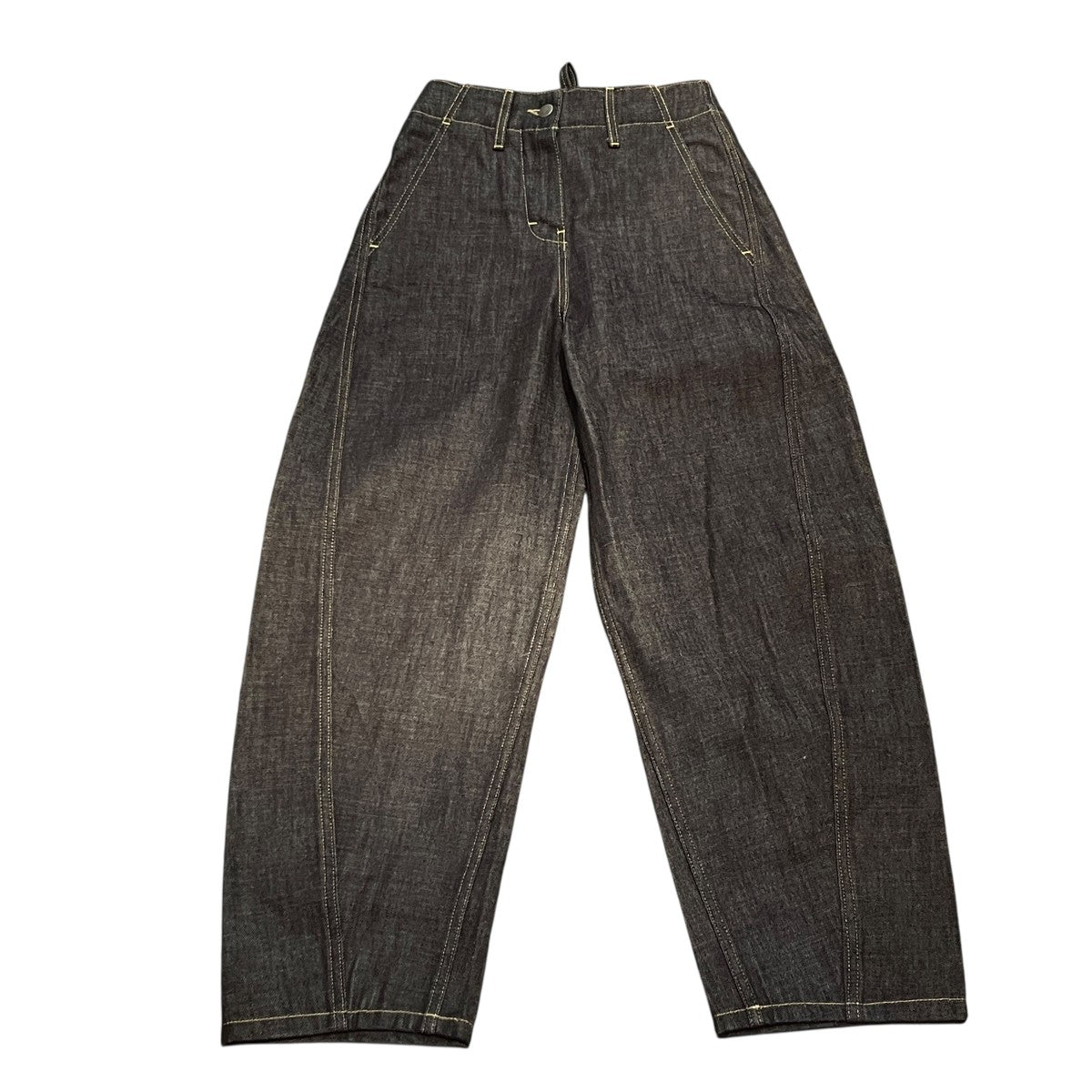 STUDIO NICHOLSON ROUNDED LEG TWIST SEAM PANT52-10-732004 古着・中古-1枚目のアイテム画像