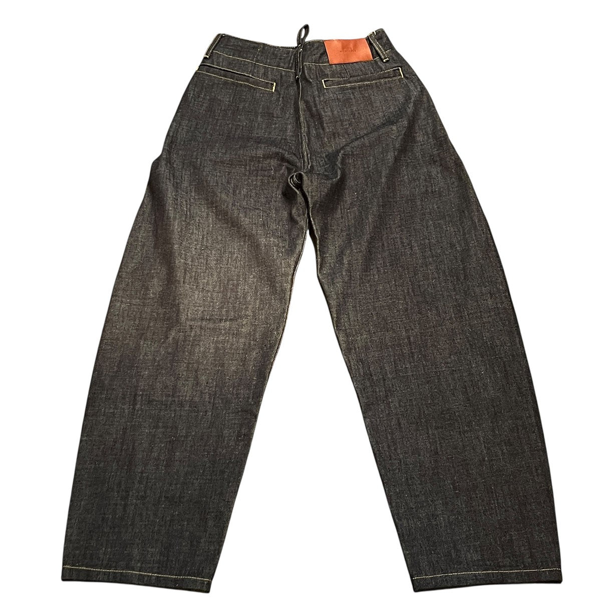 STUDIO NICHOLSON ROUNDED LEG TWIST SEAM PANT52-10-732004 古着・中古-2枚目のアイテム画像