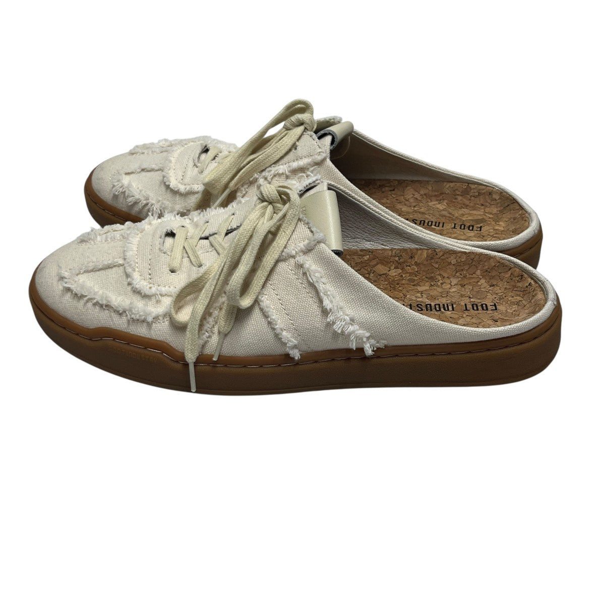 FOOT INDUSTRY フリンジスニーカー22CW01SS1002 古着・中古-2枚目のアイテム画像