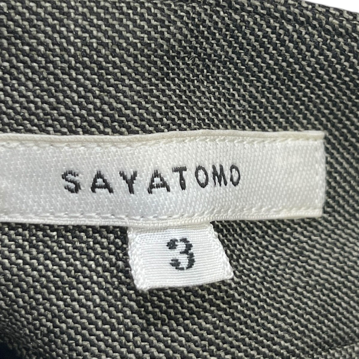 SAYATOMO Hakama PantsSYT-20AW-P01 古着・中古-5枚目のアイテム画像