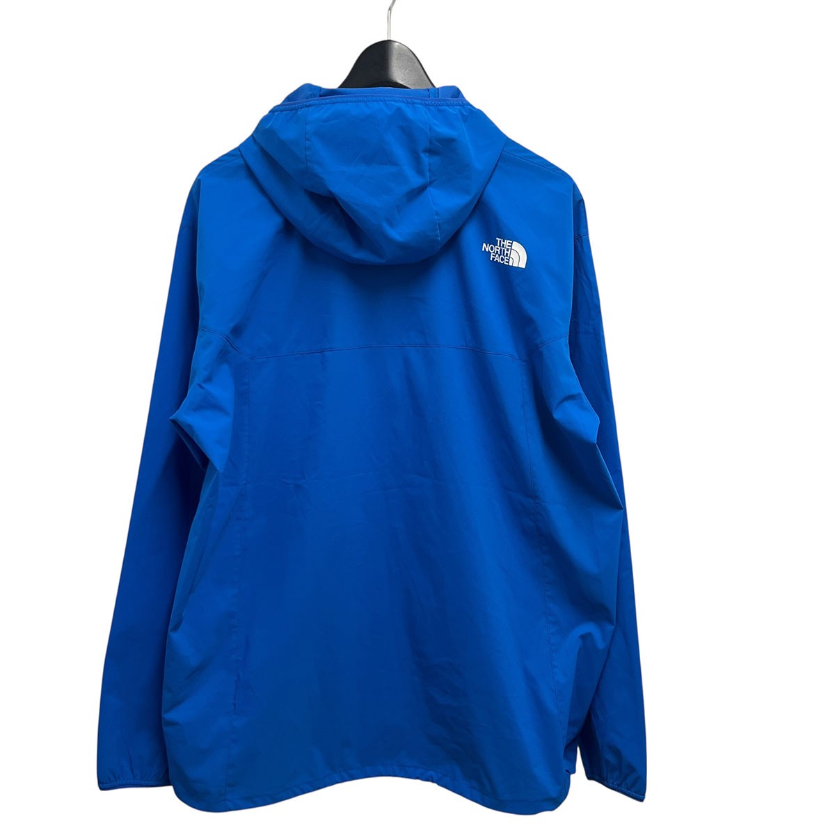 The North Face ブラックジャケット中古美品NP72385 THE NORTH FACE(ザノースフェイス) エニータイムウィンドゥフーディ