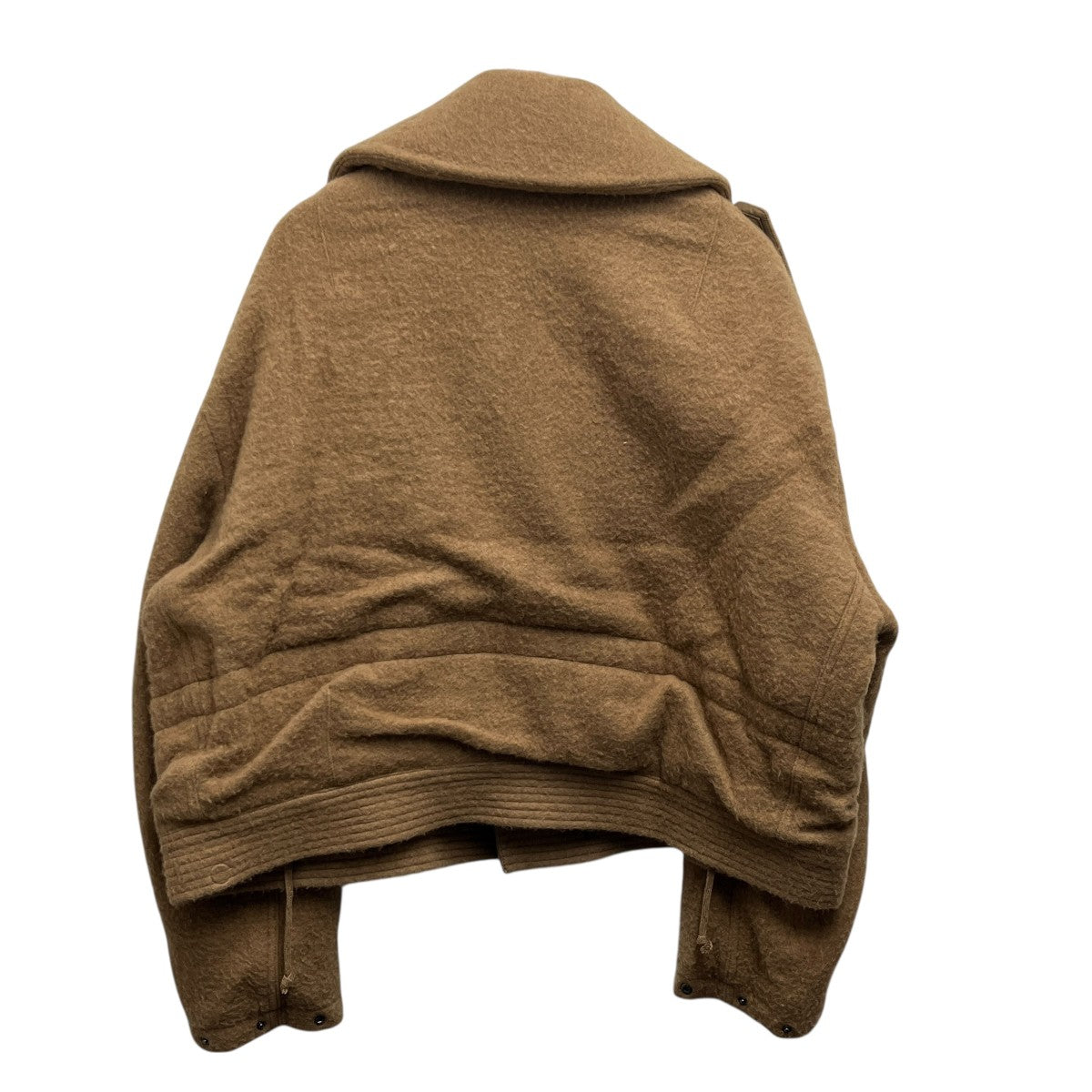 AURALEE BABY CAMEL MELTON BLOUSON ジャケットA22AB01CS 古着・中古-2枚目のアイテム画像