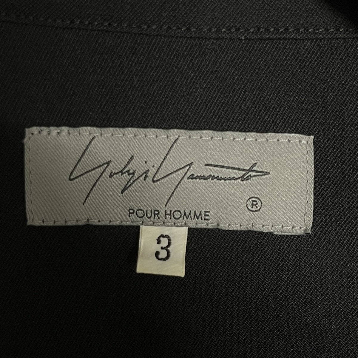 Yohji Yamamoto pour homme(ヨウジヤマモトプールオム) 22SS宮沢りえ
