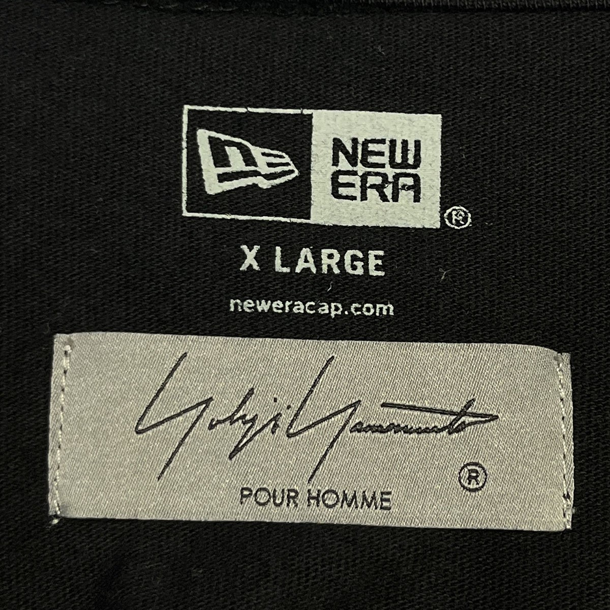 Yohji Yamamoto pour homme×New Era シグネチャーロゴアートワーク