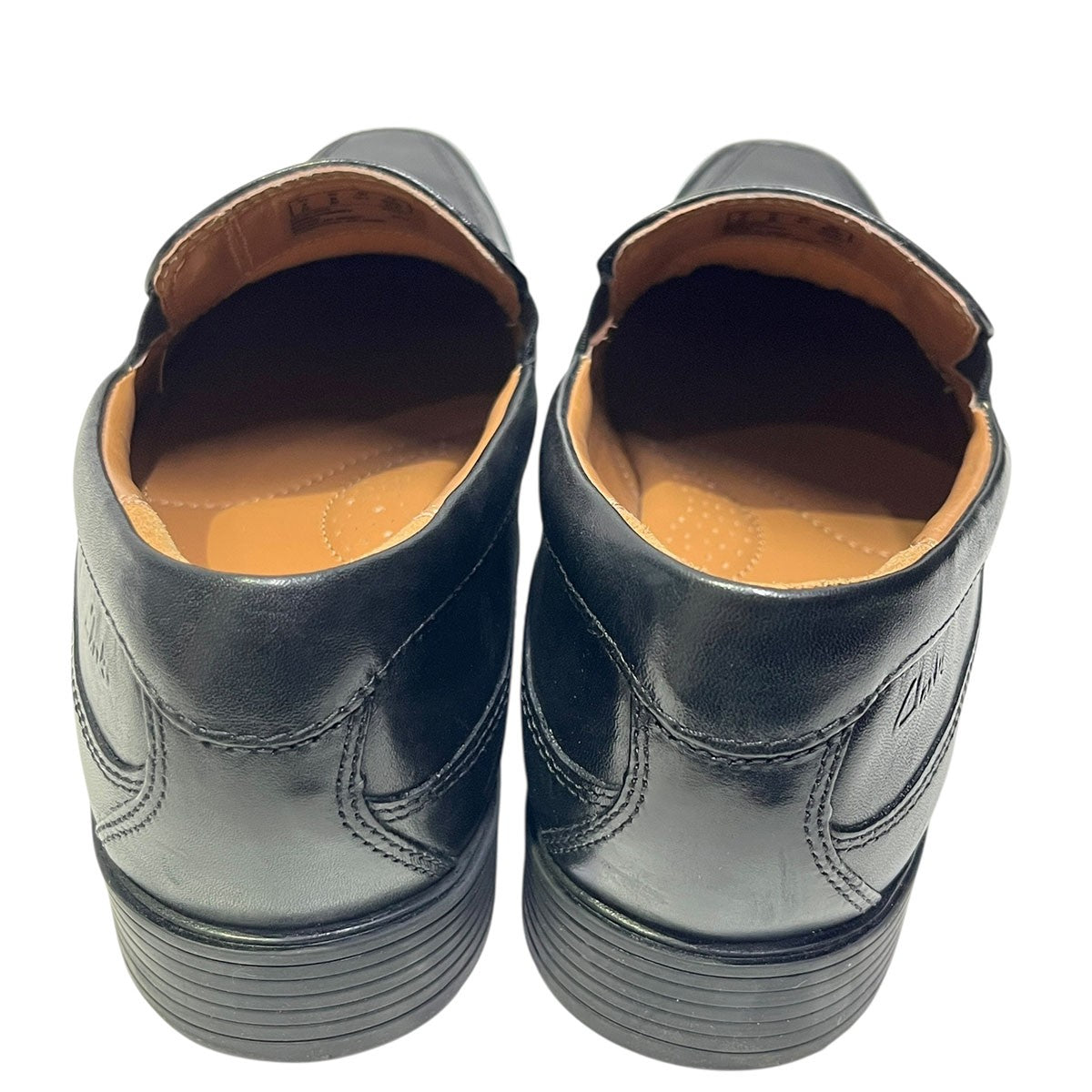 CLARKS(クラークス) スリッポンレザーシューズ ブラック サイズ 25.5cm