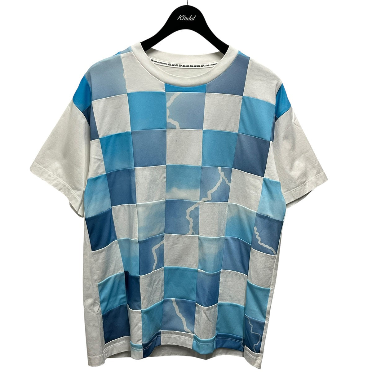 FUMITO GANRYU チェックTシャツFU3-CU-17 古着・中古-1枚目のアイテム画像