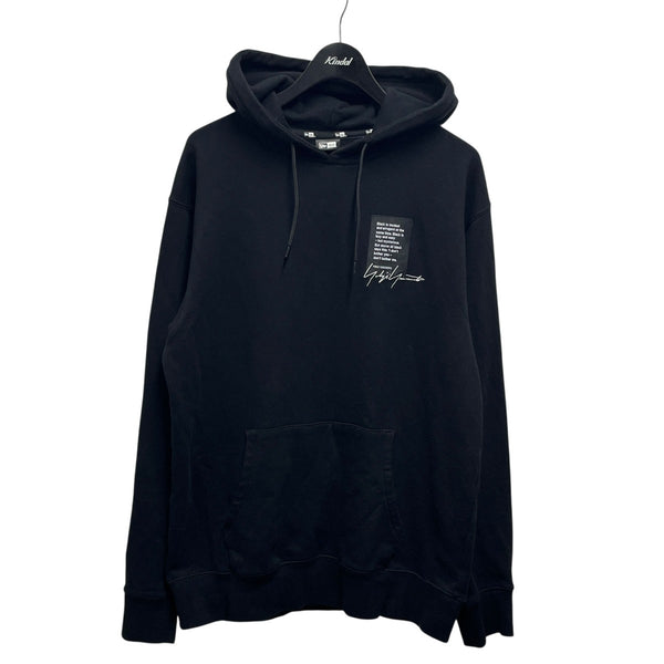 良品✨ヨウジヤマモト　ニューエラコラボプルオーバーパーカー　フーディ　ブラックＬ Y's × New Era SWEAT PULLOVER HOODIE(S Black): Y's｜THE SHOP YOHJI