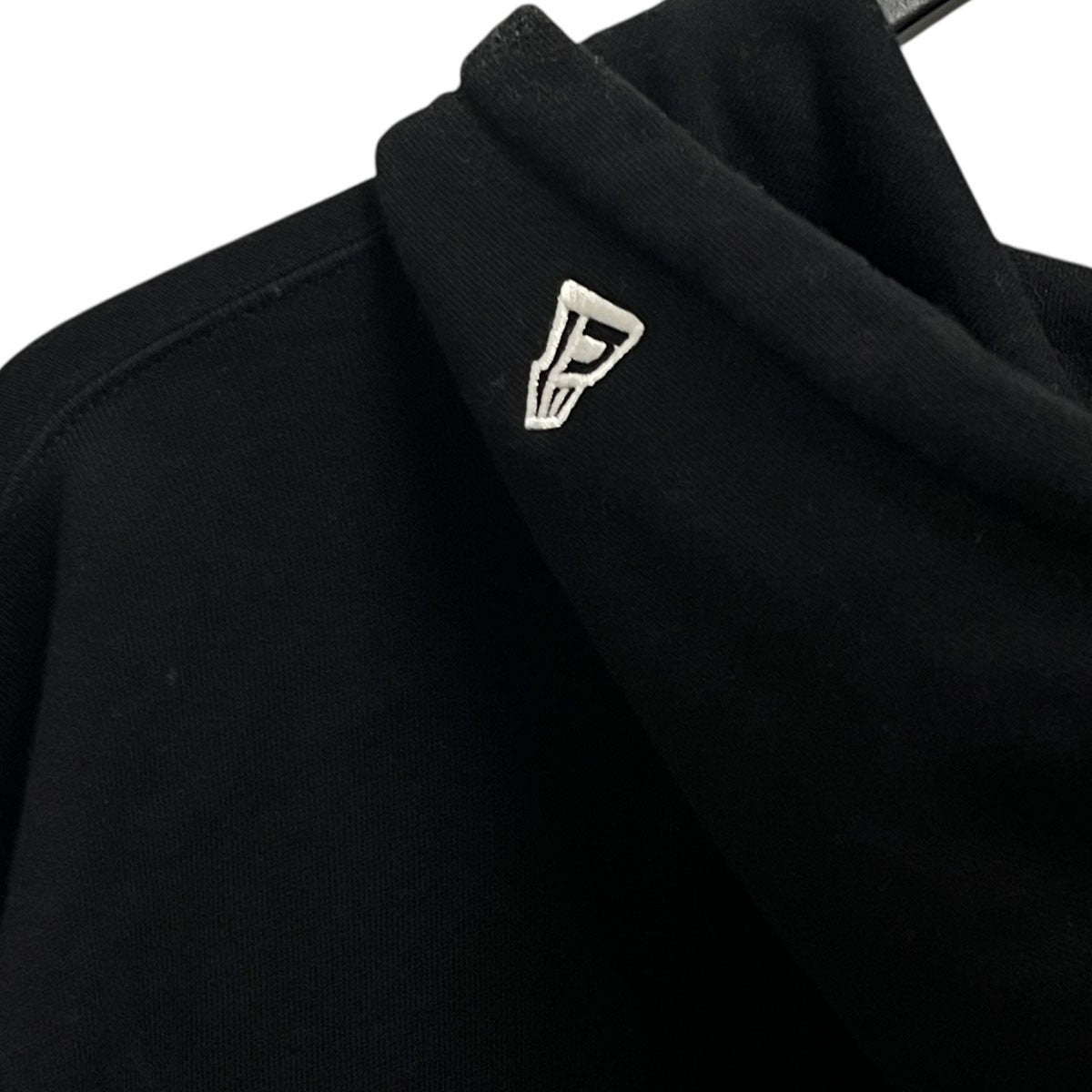 New Era×Yohji Yamamoto pour homme HOODIE YY LABEL LOGOラベルロゴ