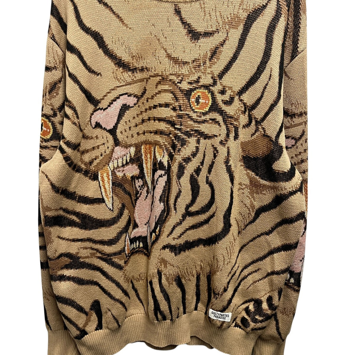 TIM LEHI JACQUARD SWEATERニットセーター