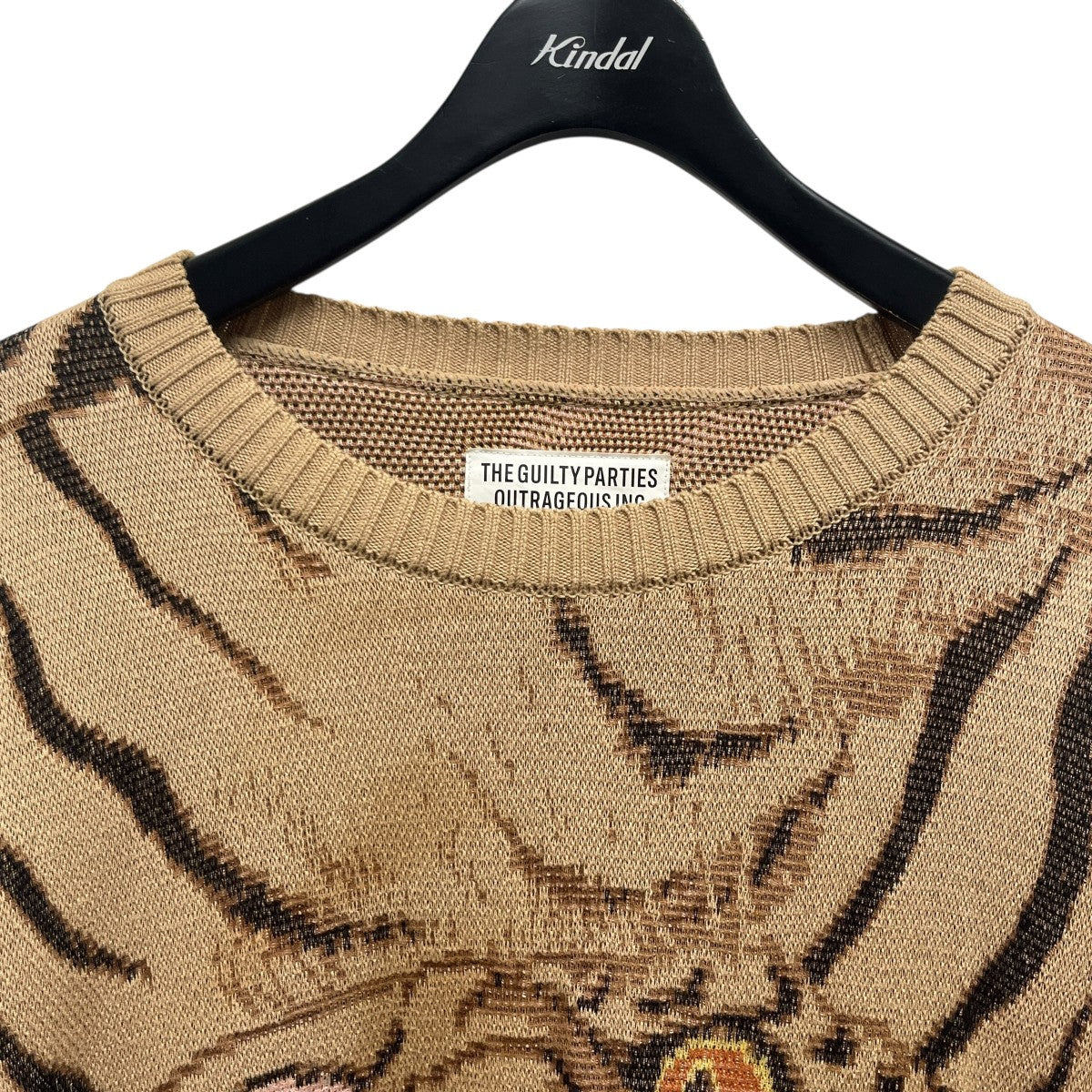 TIM LEHI JACQUARD SWEATERニットセーター