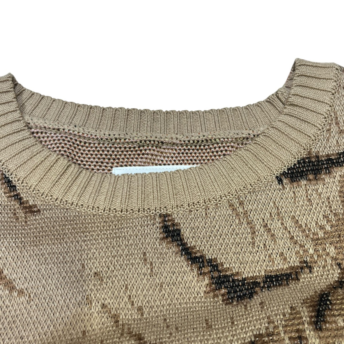 TIM LEHI JACQUARD SWEATERニットセーター