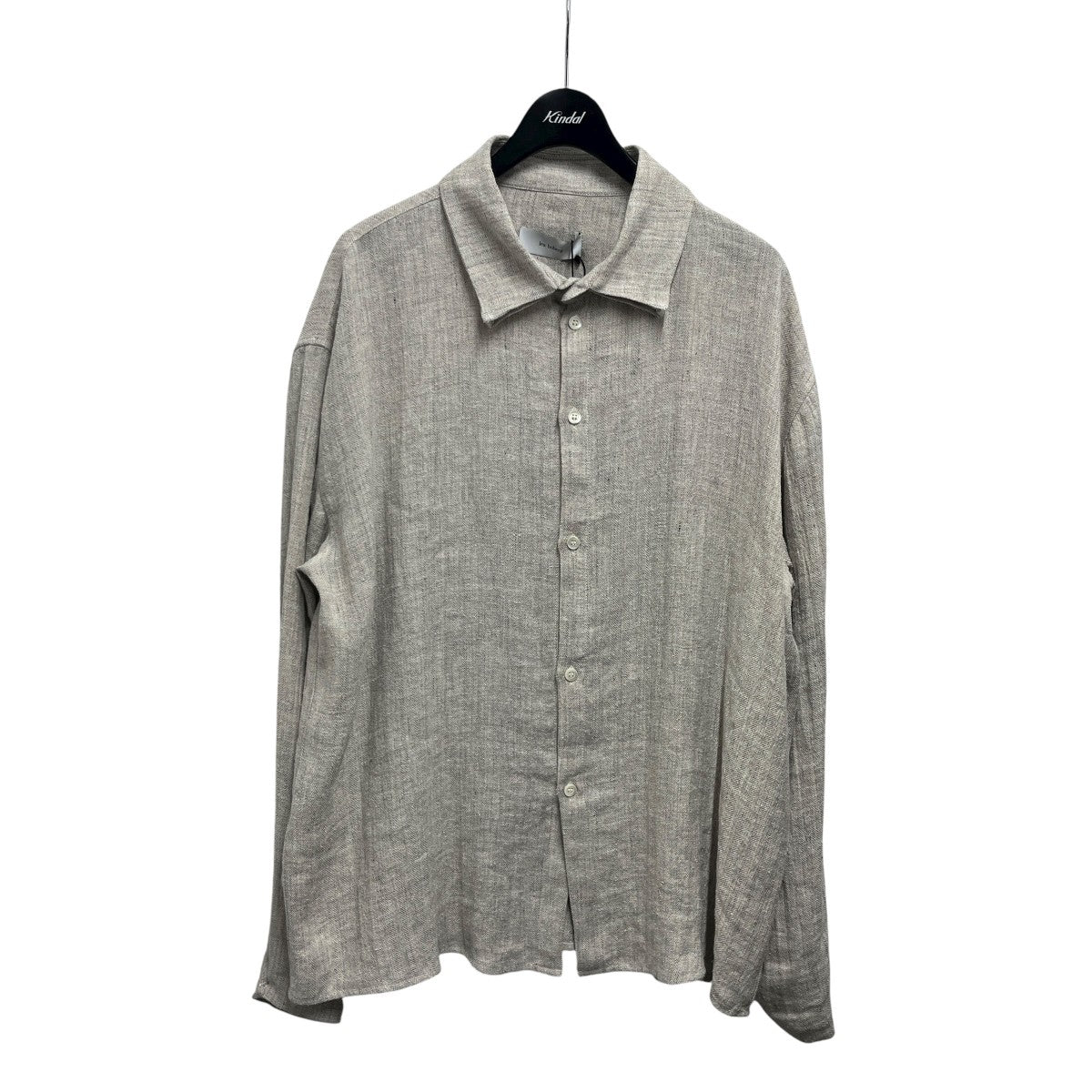 lea boberg(リア ボバーグ) S．C．shirt silk linen リネンシルク
