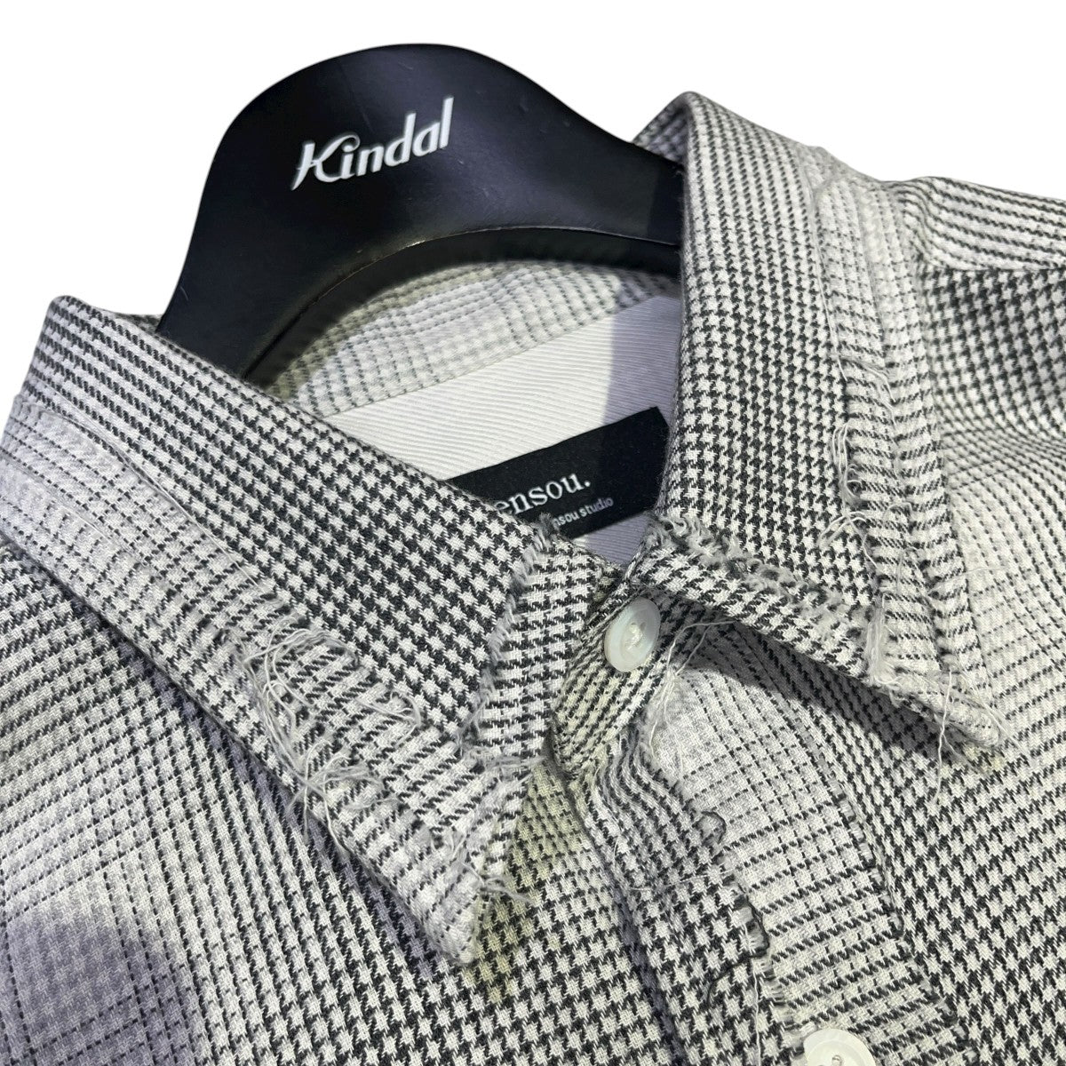 ensou．(エンソウ) Rough Cut Shirt グレー サイズ M｜【公式