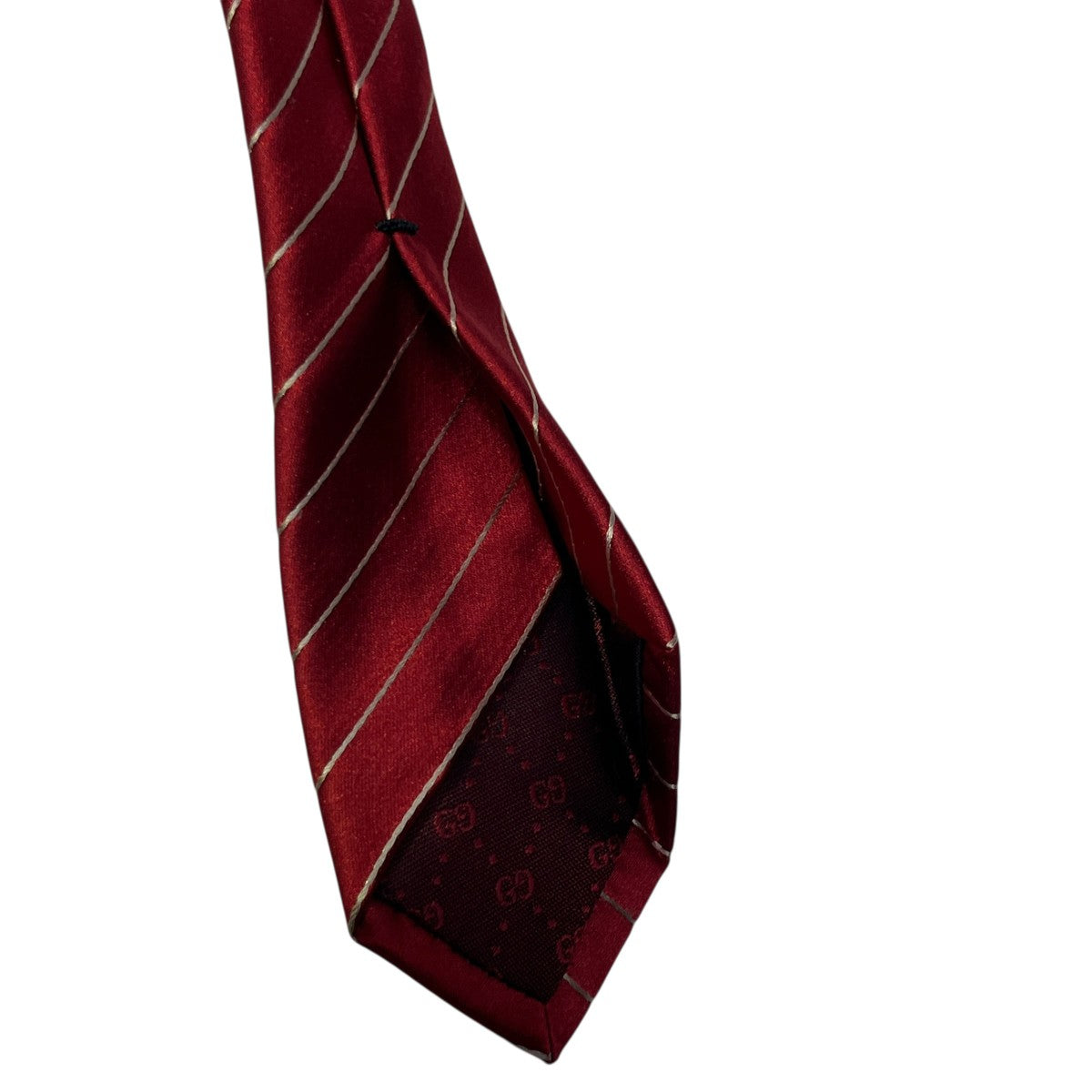 GUCCI GGロゴシルクストライプネクタイ 古着・中古-7枚目のアイテム画像