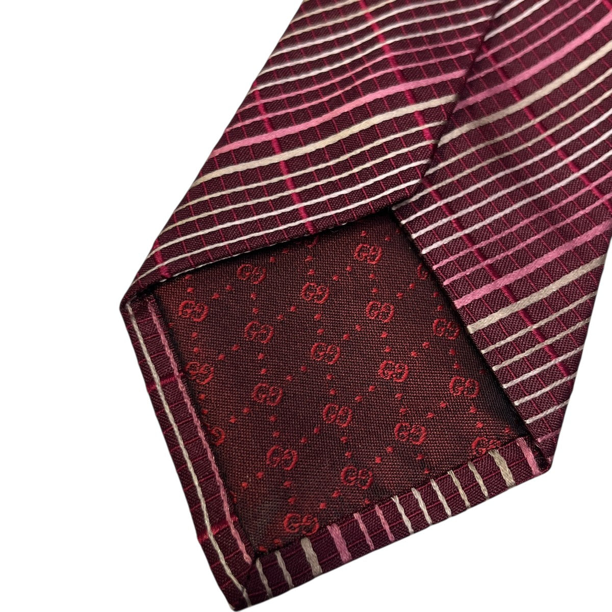 GUCCI シルクネクタイ 古着・中古-4枚目のアイテム画像