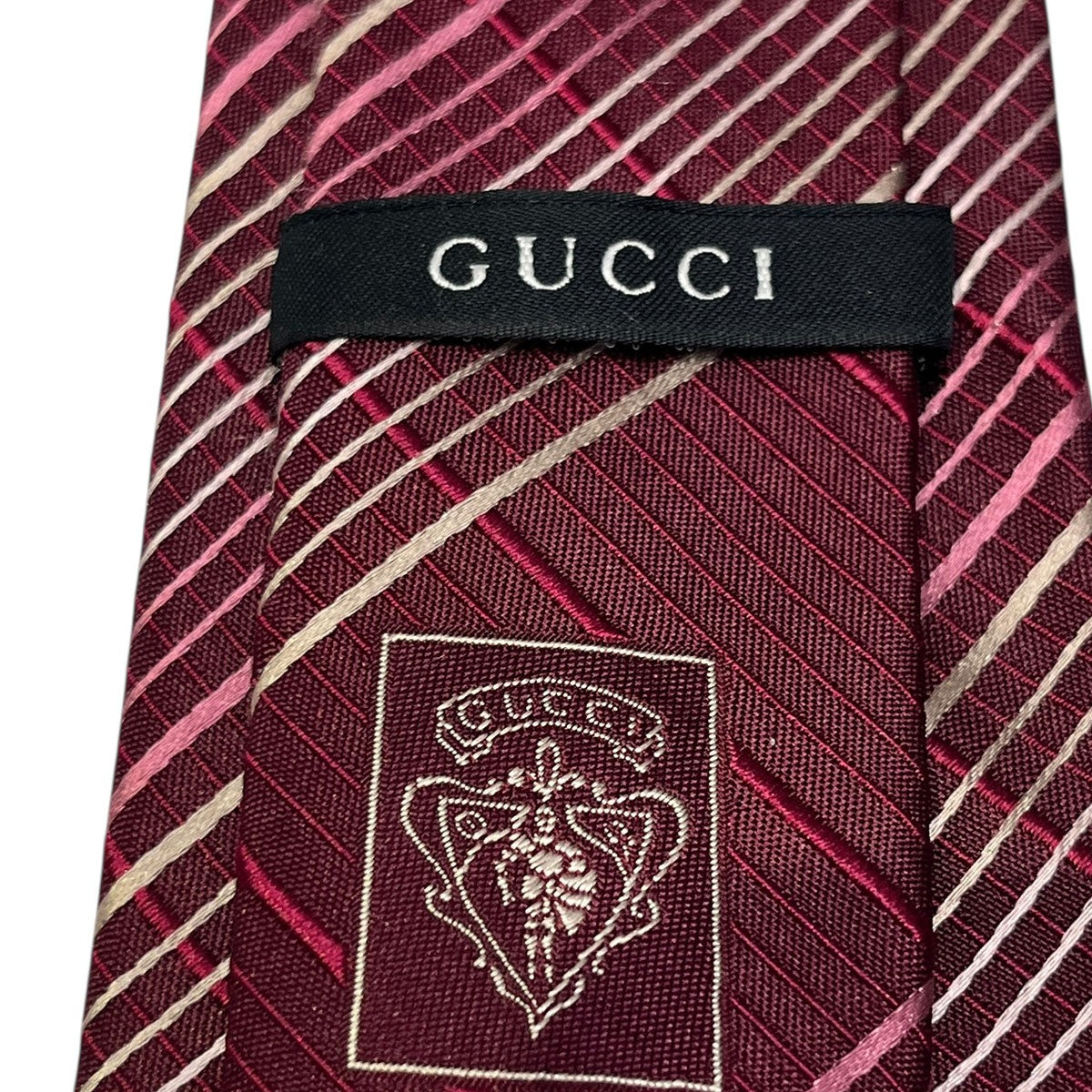 GUCCI シルクネクタイ 古着・中古-8枚目のアイテム画像