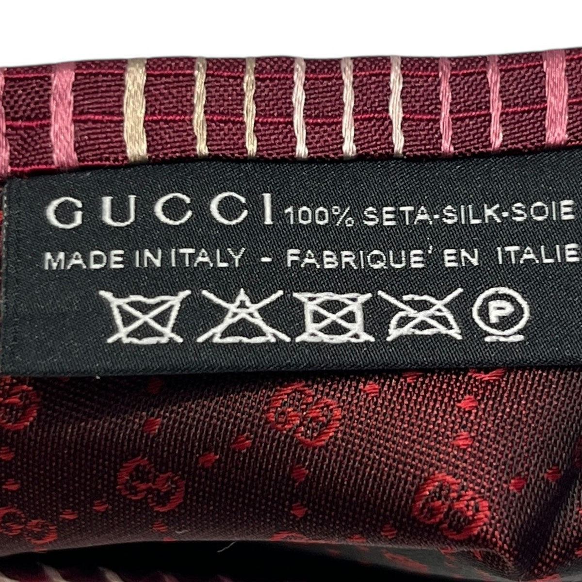 GUCCI シルクネクタイ 古着・中古-9枚目のアイテム画像