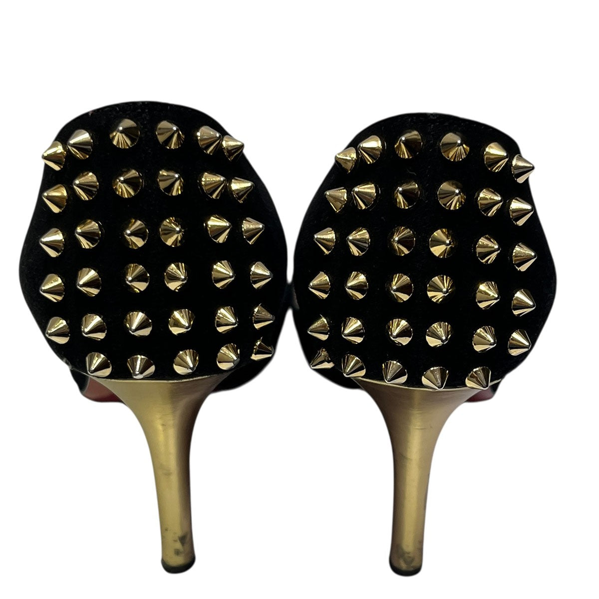 Christian Louboutin(クリスチャンルブタン) スエードスタッズルブタン