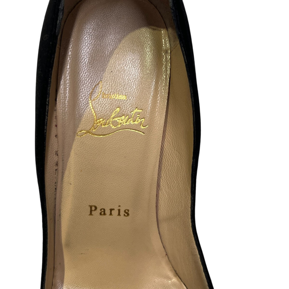 Christian Louboutin(クリスチャンルブタン) スエードスタッズルブタン