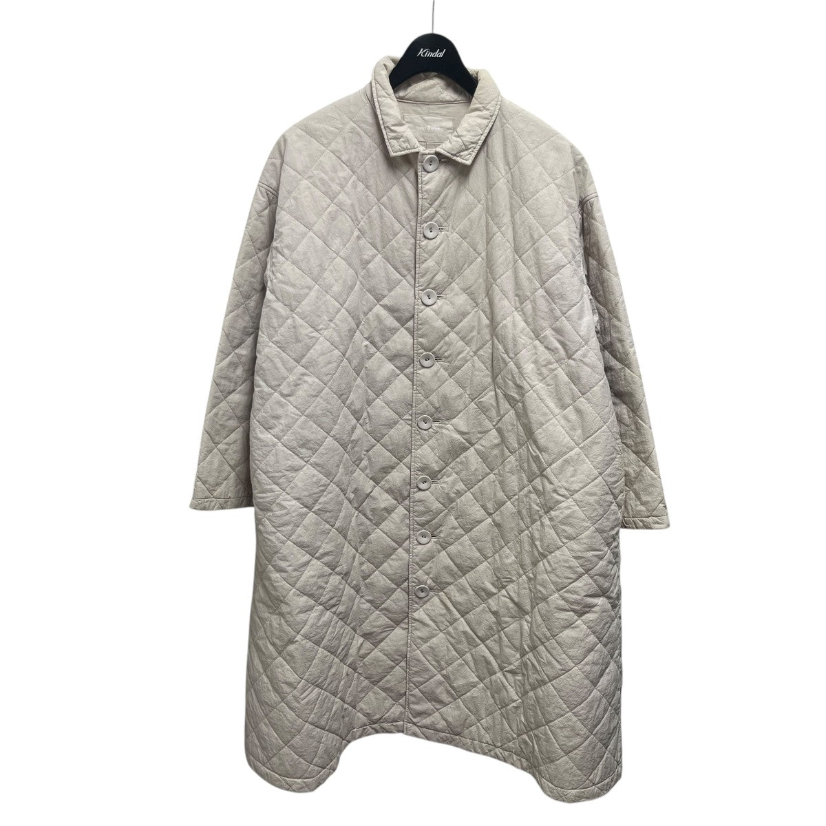 nest Robe スーピマコットンコート　リネンフラワー染め　2022ss nest Robe(ネストローブ) 22SS スーピマコットンリネン ドルマンテント