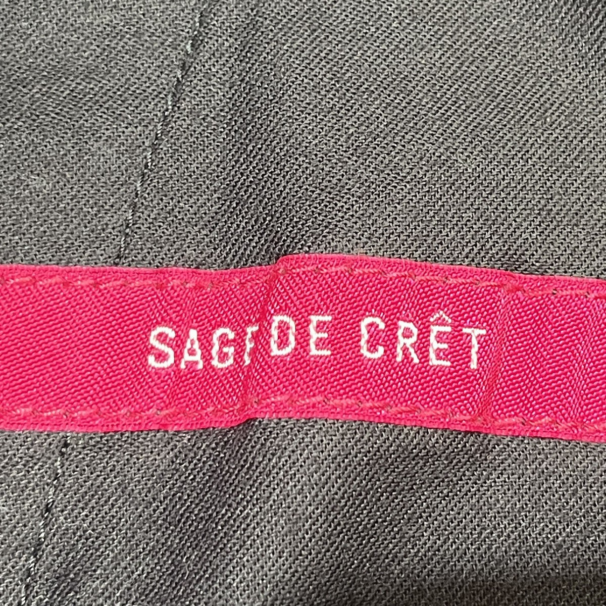 sage de cret ウールイージーパンツ 古着・中古-4枚目のアイテム画像
