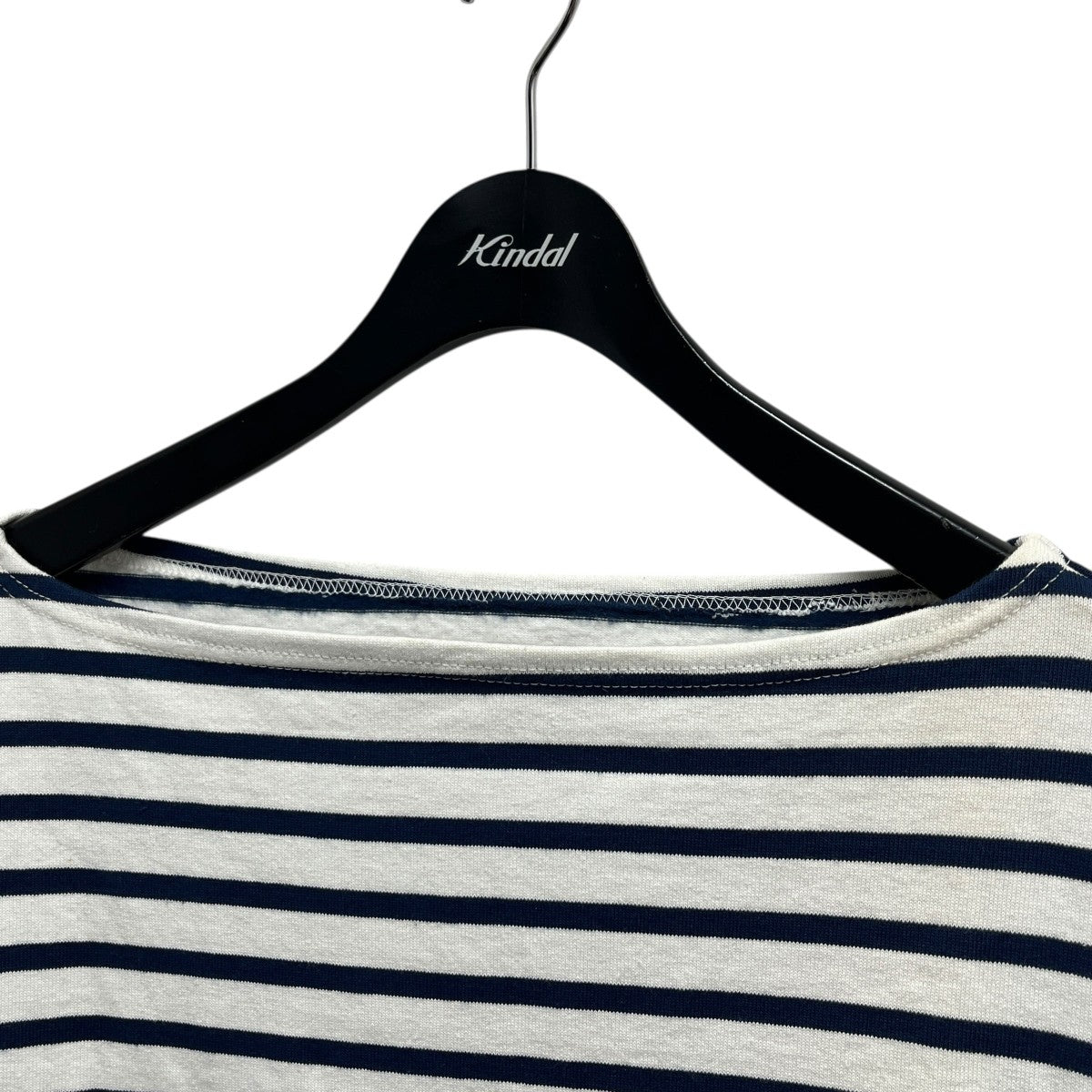 OUTIL ボーダーバスクシャツ 古着・中古-3枚目のアイテム画像