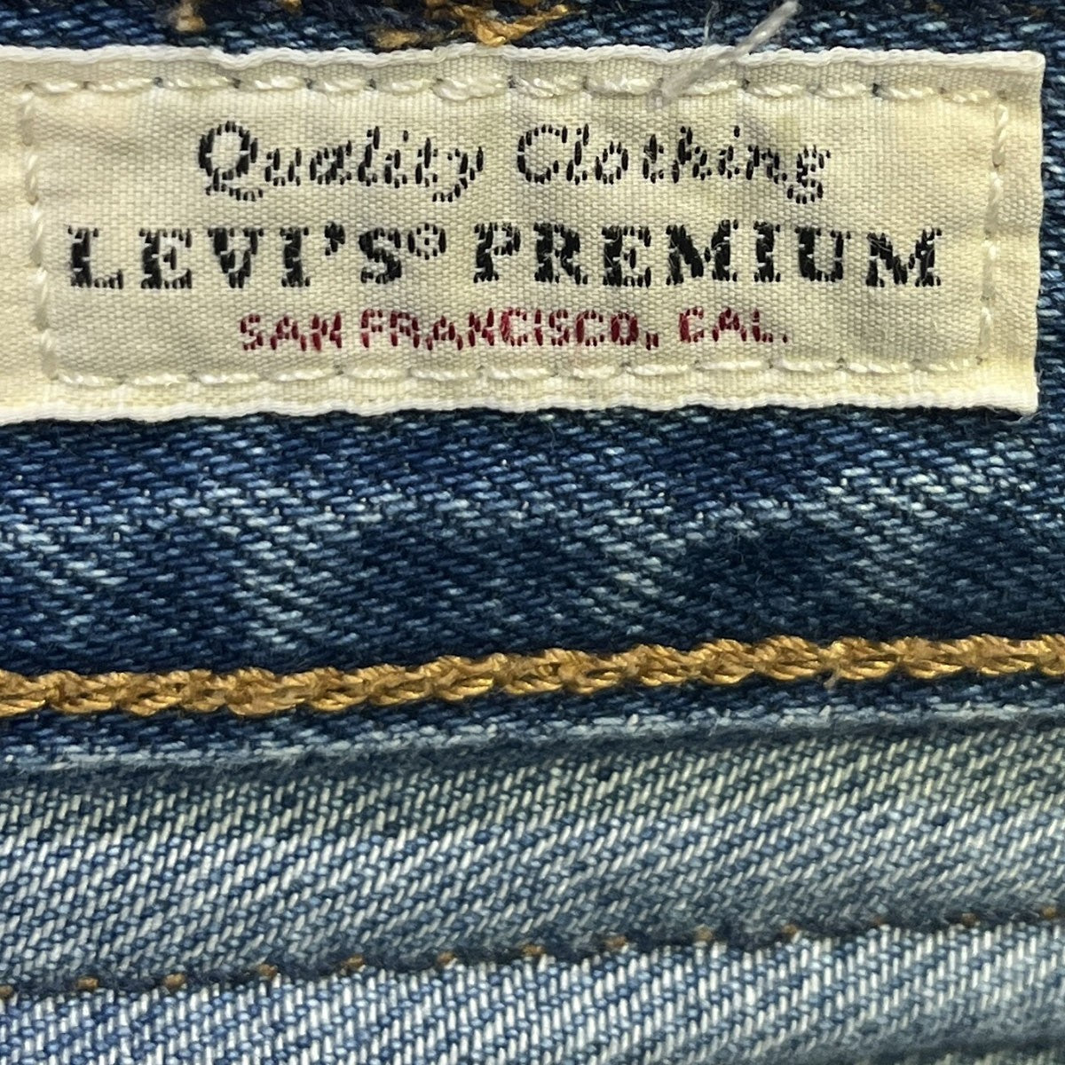LEVI’S PReMIUM インディゴパンツPC9-A0944-0000 古着・中古-5枚目のアイテム画像