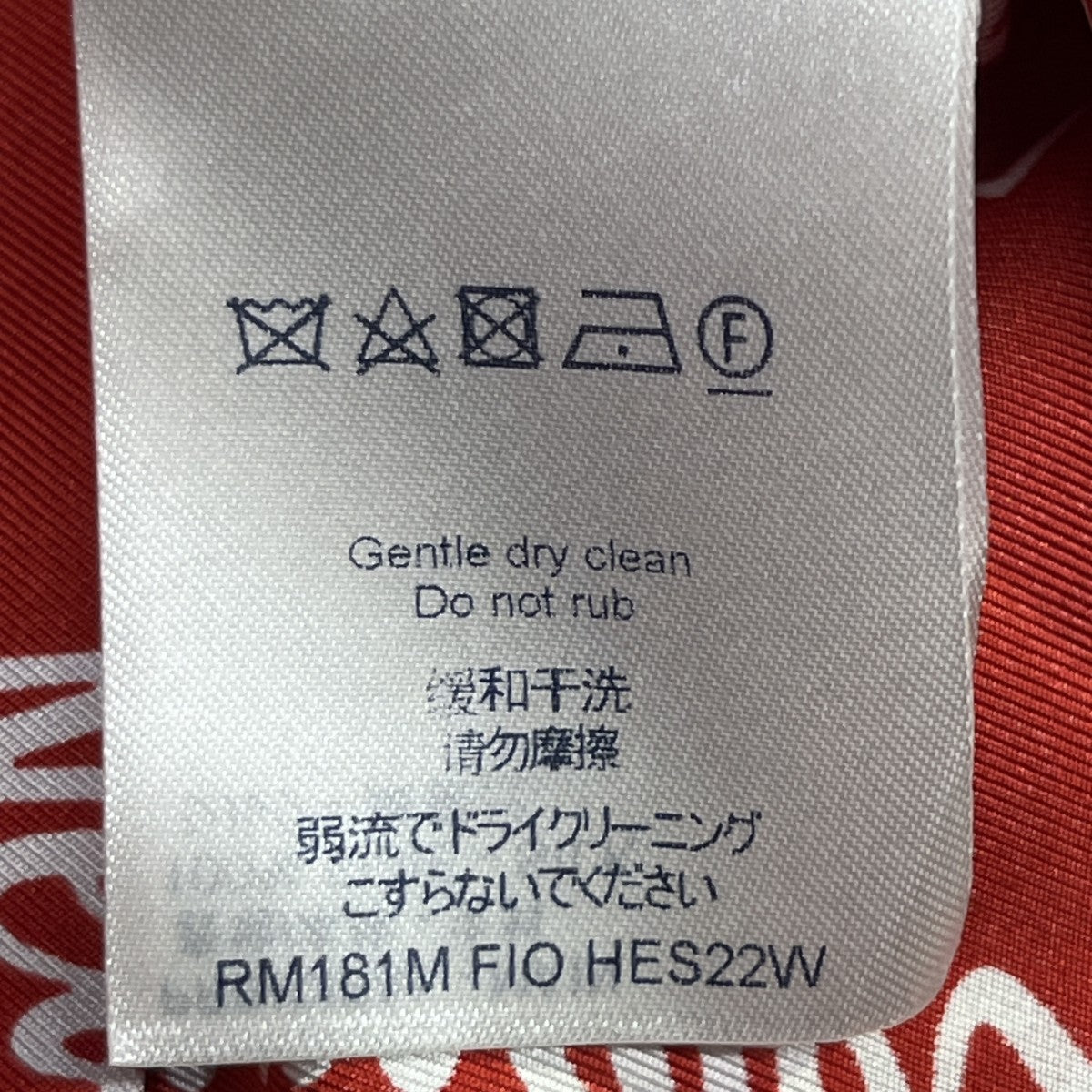 LOUIS VUITTON シティロゴプリントシルクシャツRM181M FIO HES22W 古着・中古-7枚目のアイテム画像